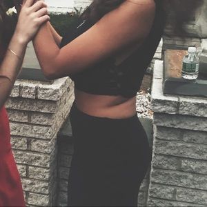 Black Homecoming Dress